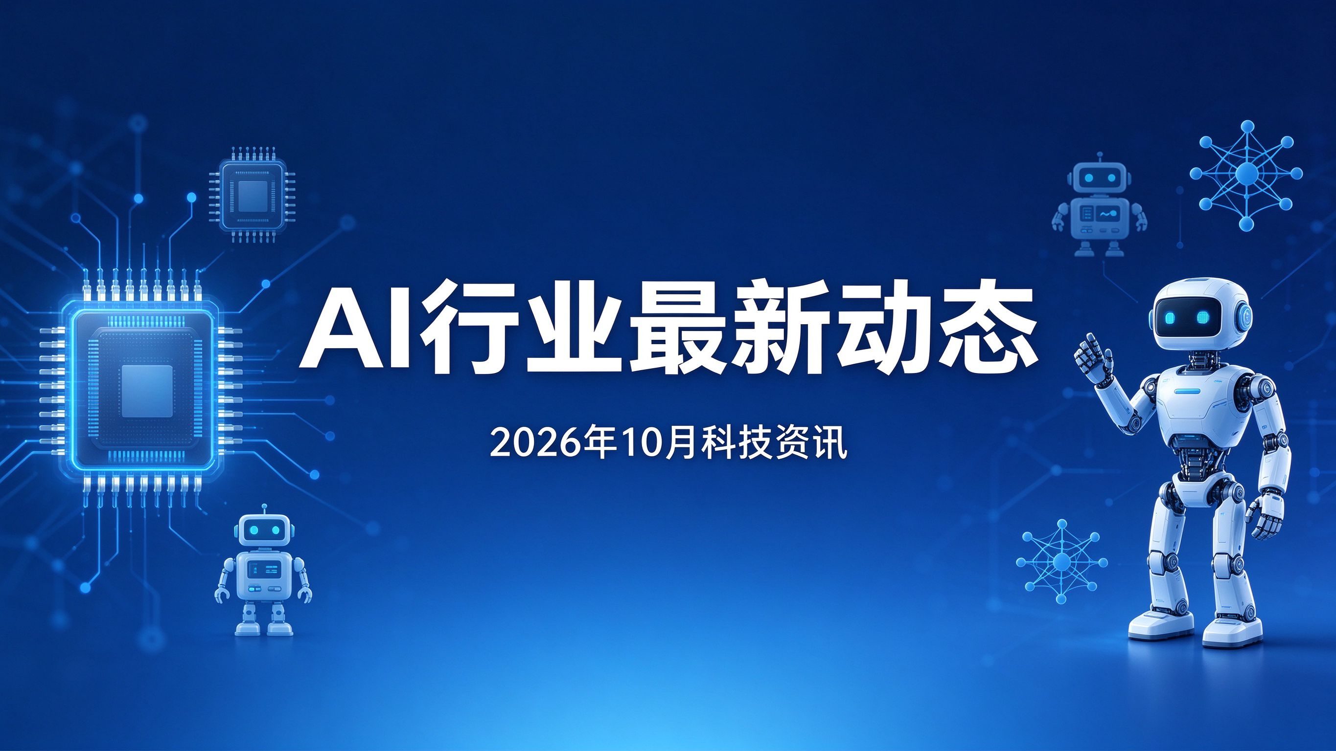 2026年10月AI行业最新动态盘点封面图