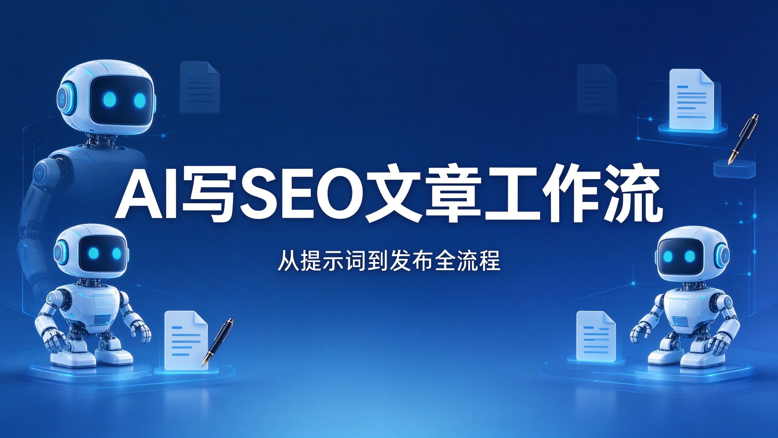 用AI批量写SEO文章：从提示词到发布全流程